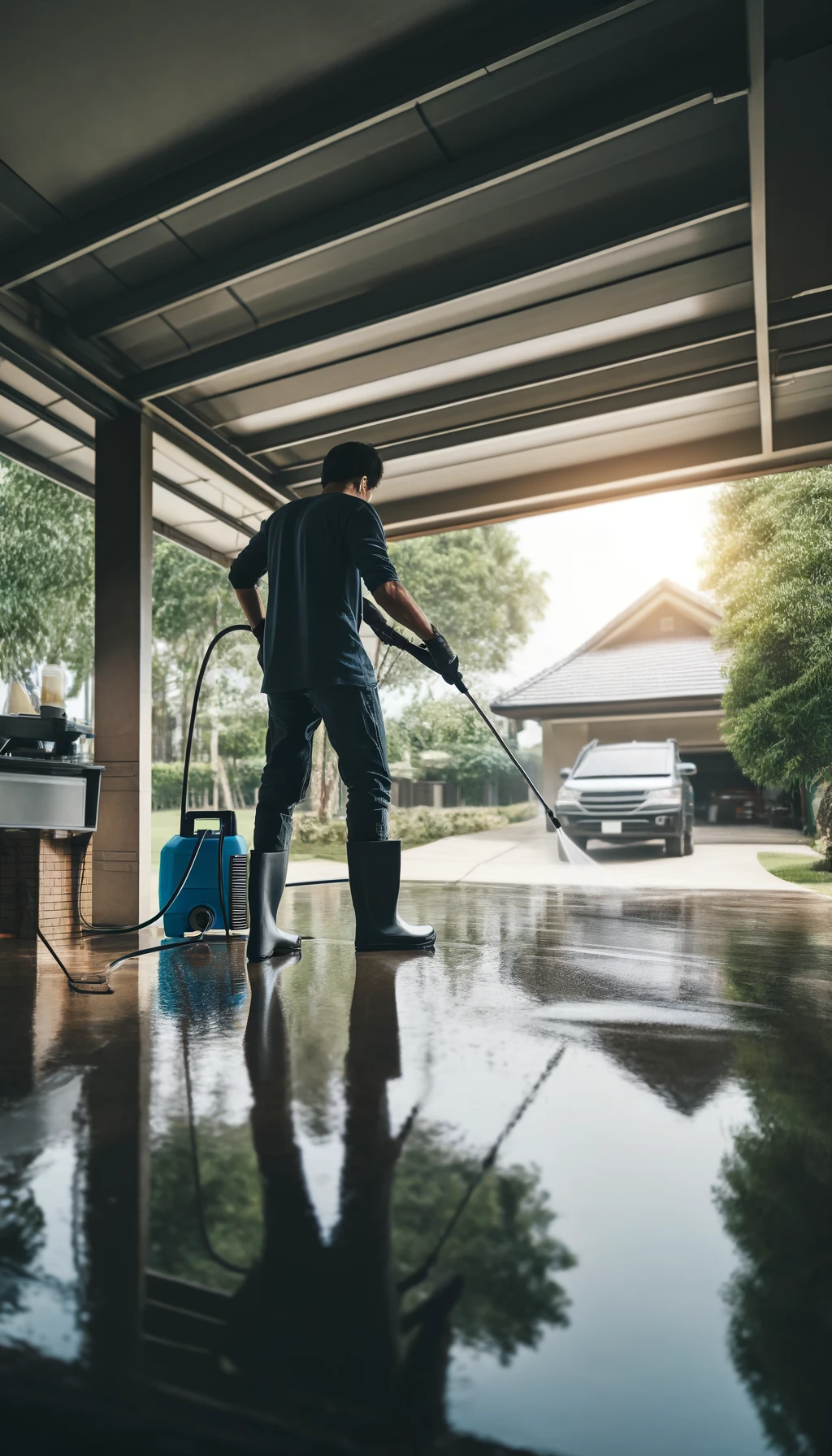 Concrete & Deck Washing